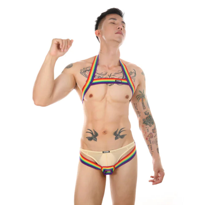 Men's Elastic Chest Harness Lingerie (Single Item)