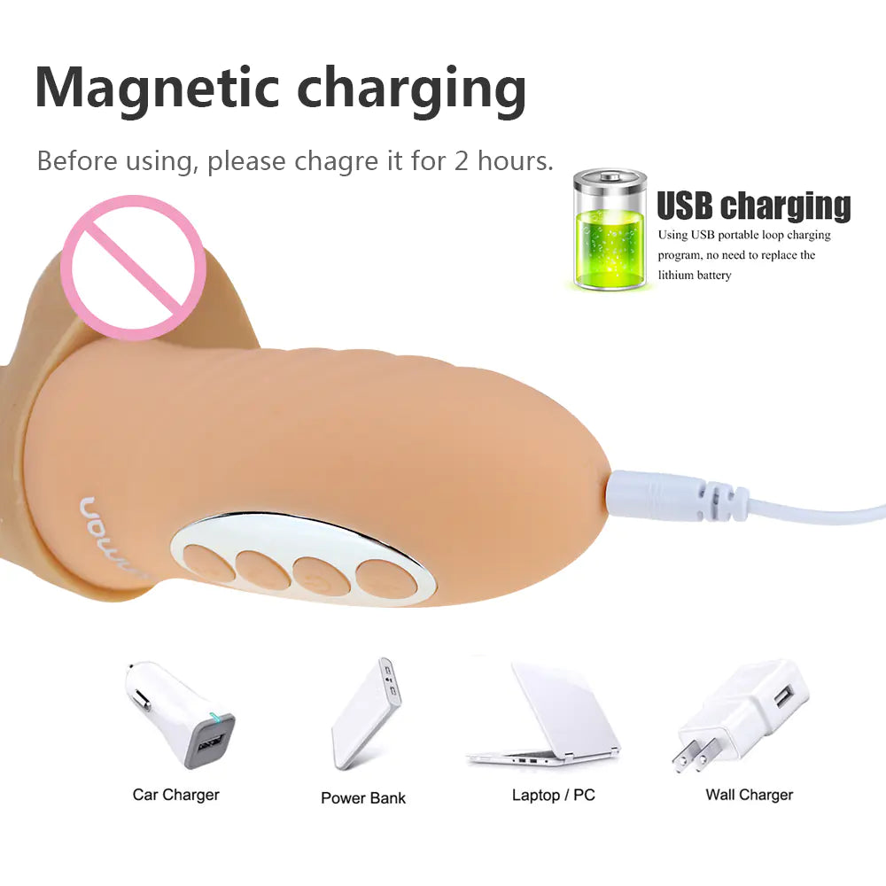 Retractable King Gun Automatic Vibration Adult Toy