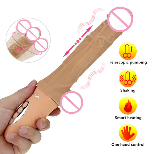 Retractable King Gun Automatic Vibration Adult Toy